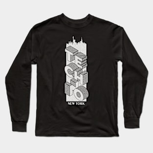 Techno New York Long Sleeve T-Shirt